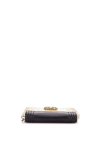 Chanel Compact Boy Wallet Glazed Iridescent Calfskin (view 2)