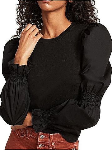 Veronica Beard Fawn Long Sleeve T-Shirt (view 1)