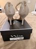 Nina Gold Glitter Open-Toe Ankle Strap Heels Heels - photo 3