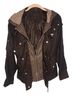Miss London Black Gray Jacket Size M - photo 1
