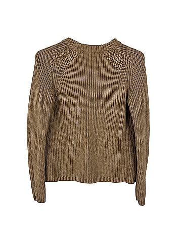 Quince organic cotton ribbed knit fisherman sweater Pullover Sweater (view 2)