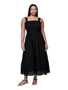 Gap Doen Eyelet Midi Dress Casual Dress (view 1)
