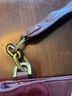 B Makowsky Burgundy Leather Shoulder Bag One size - photo 8