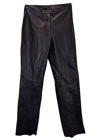 Express Leather Pants (view 1)