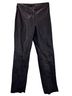 Express 100% Leather Brown Leather Pants Size 4 - photo 1
