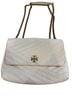 Tory Burch 100% Leather Solid White Shoulder Bag One size - photo 1