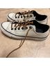 Converse 100% Leather White Ivory Sneakers Size 7 1/2 - photo 3
