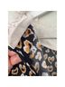 Sandro Leopard Heart Print Ruffle Collar Blouse Long Sleeve Blouse - photo 7