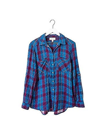 Sundance Priscilla Long Sleeve Button-Down Shirt (view 1)
