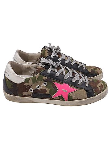 Golden Goose Golden Goose Camouflage Design in Multicolor Canvas (view 1)