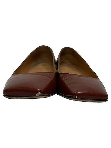 Maison Margiela Maison Margiela Décortiqué Four Stitches Ballet Flats in Brown Leather (view 2)