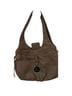 Plum Brown Leather Hobo One size - photo 1