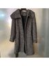 Cole Haan Black White Wool Coat Size 2 - photo 4