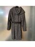Cole Haan Black White Wool Coat Size 2 - photo 3
