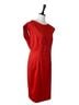 Escada Solid Red Cocktail Dress Size 8 - photo 5