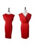 Escada Solid Red Cocktail Dress Size 8 - photo 9