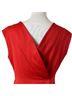 Escada Solid Red Cocktail Dress Size 8 - photo 8