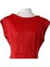 Escada Solid Red Cocktail Dress Size 8 - photo 10