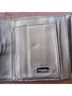 Perlina Gray Silver Leather Belt One size - photo 6