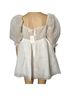 Selkie 100% Polyester Solid White Cocktail Dress Size XS - photo 9