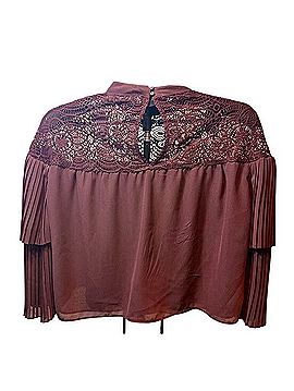Abercrombie & Fitch lace yoke Long Sleeve Blouse (view 2)