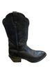 Ariat 100% Leather Black Boots Size 8 - photo 1