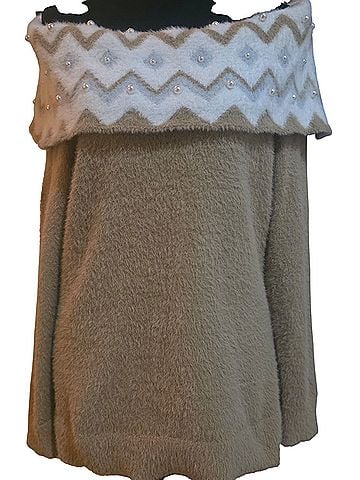 Boston Proper cold shoulder Pullover Sweater (view 1)