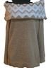 Boston Proper Brown White Pullover Sweater Size M - photo 1