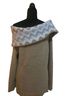 Boston Proper Brown White Pullover Sweater Size M - photo 2