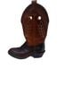 Double H Boots 100% Leather Brown Boots Size 7 1/2 - photo 4