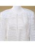 Tahari by ASL 100% Polyester White Blazer Size 14 - photo 5