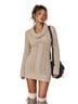 Diesel Solid Tan Ivory Brown Wool Pullover Sweater Size XS - photo 1