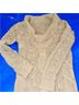 Diesel Solid Tan Ivory Brown Wool Pullover Sweater Size XS - photo 4