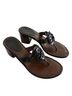 Cole Haan Brown Black Heels Size 7 1/2 - photo 2