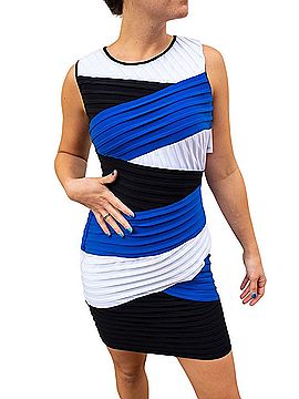 Calvin Klein colorblock sheath dress Casual Dress (view 1)