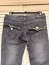 True Religion Black Jeans Size 27 waist - photo 7