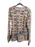 Matilda Jane Floral Multi Color Long Sleeve Blouse Size 14 - photo 1
