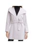 Tahari Solid Silver Coat Size XL - photo 3