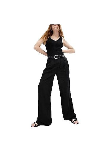 Gap pleated linen pant Casual Pants (view 1)