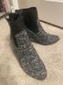 Diba Black White Ankle Boots Size 9 - photo 4