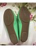 Talbots 100% Leather Green Flats Size 7 1/2 - photo 4