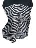 Sunny Leigh Animal Print Multi Color Button-Down Shirt Size L - photo 1