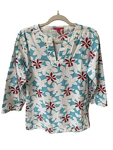 PETER MILLAR Long Sleeve Blouse (view 1)
