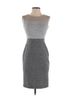 Escada Color Block Gray Escada Cocktail Dress Size 2 - photo 1