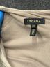 Escada Color Block Gray Escada Cocktail Dress Size 2 - photo 3