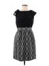 Tibi Argyle Black Tibi Cocktail Dress Size 6 - photo 1
