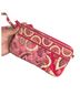 Vera Bradley Paisley Pink Red Wristlet One size - photo 1
