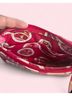 Vera Bradley Paisley Pink Red Wristlet One size - photo 4