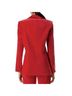 Alice + Olivia Solid Red Blazer Size 8 - photo 5