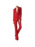 Alice + Olivia Solid Red Blazer Size 8 - photo 3